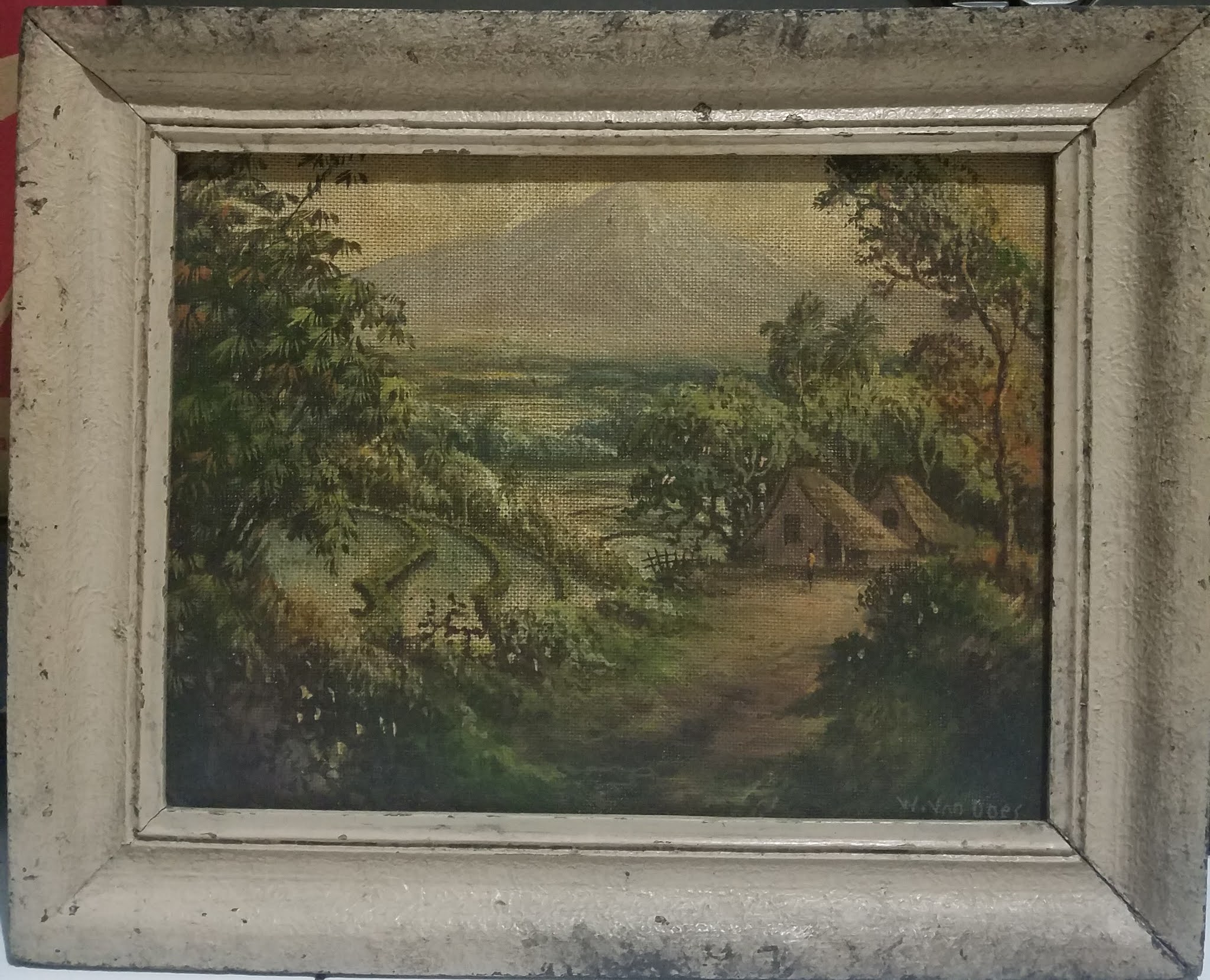 Budy Antiques Gallery Lukisan Gunung Ciremai Karya Old Master Willem Jan Pieter Van Der Does Budy Antiques Gallery Lukisan Gunung Ciremai Karya Old Master Willem Jan Pieter Van Der Does