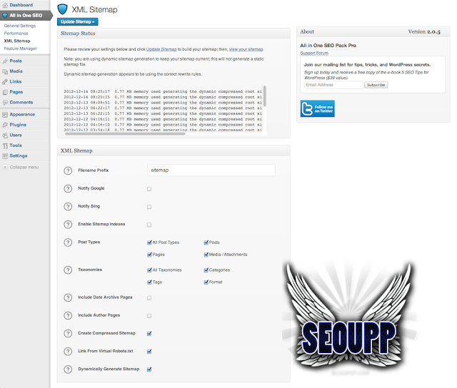 All in One SEO Pack Pro v2.1.4- 2015 اضافة تحيسن السيو للوردبريس 