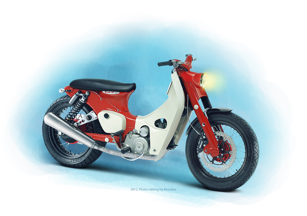 HONDA SUPER CUB 50 FLAT RACERS