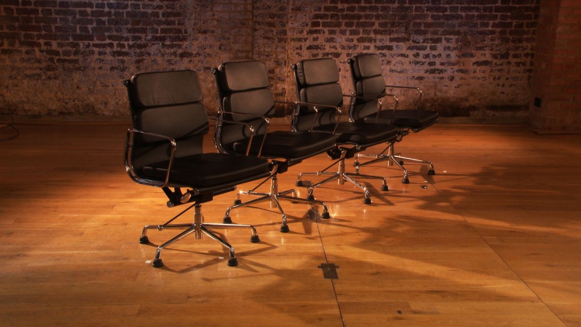 Furniture Hire Furniture Rental Charles Eames style Soft Pad chairs