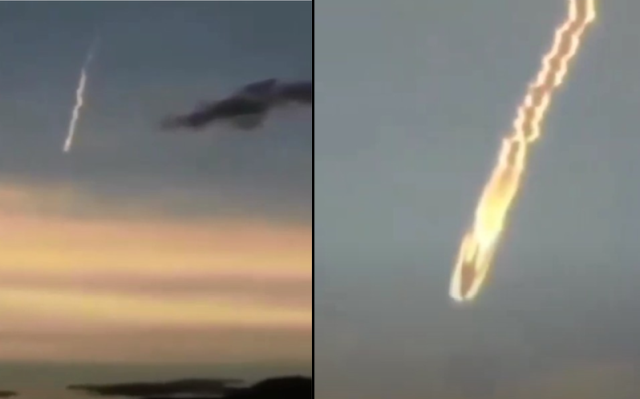 More Strange Slow Moving Flaming Objects Fall From The Skies  Mysterious-flaming%2Bobjects-skies%2B4