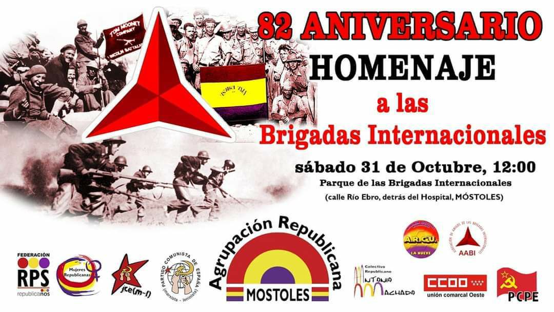 Homenaje a las Brigadas Internacionales
