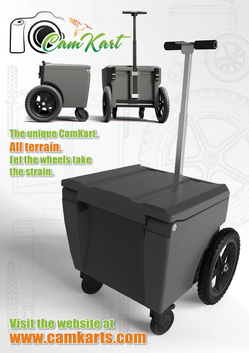 CamKart Photo Equipment Trolley