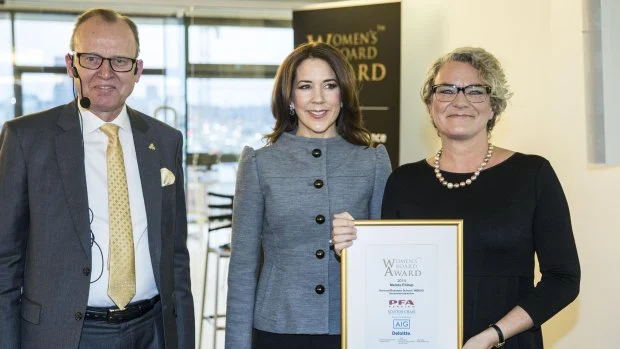 Crown Princess Mary of Denmark attended ceremony of the Women's Board Award 2015 