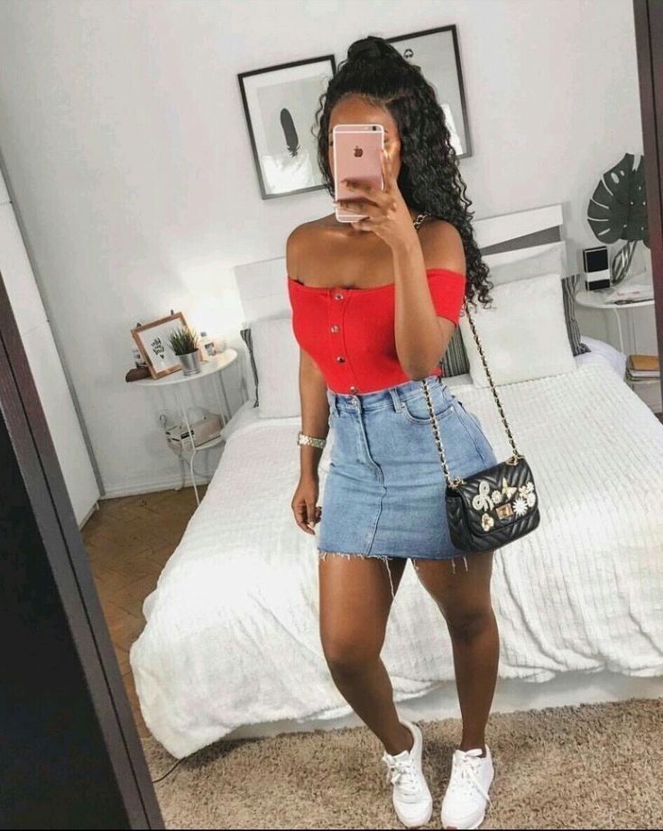 Cómo hacerte outfits con mini falda denin súper atractivos - El Cómo de