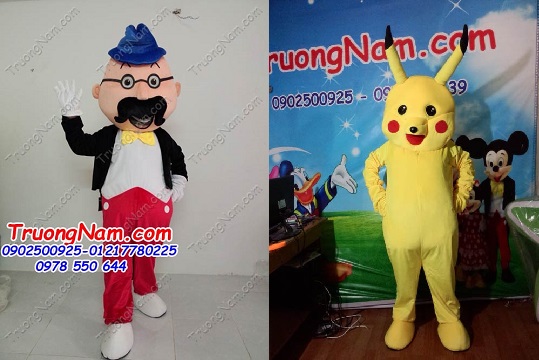 May ban cung cap si le mascot