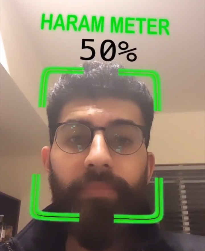 Haram Meter Instagram How to get and use the Haram Meter Filter