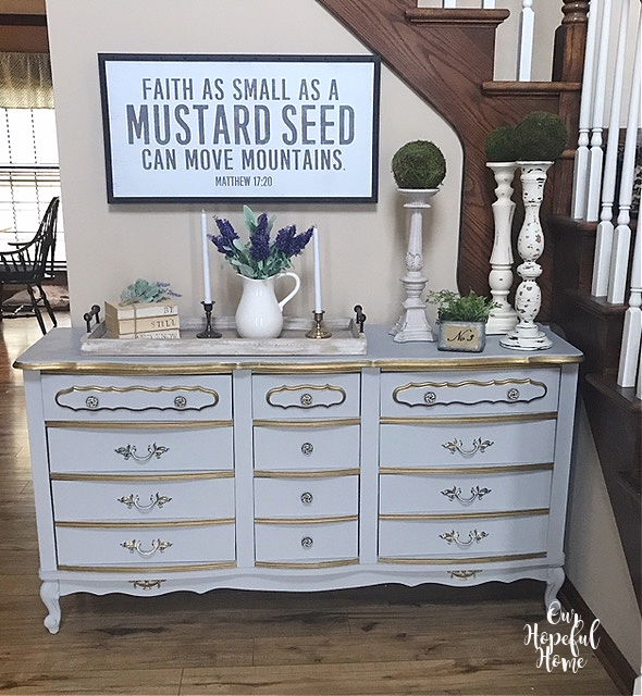 Our Hopeful Home Step By Step Guide To Painting A French Provincial