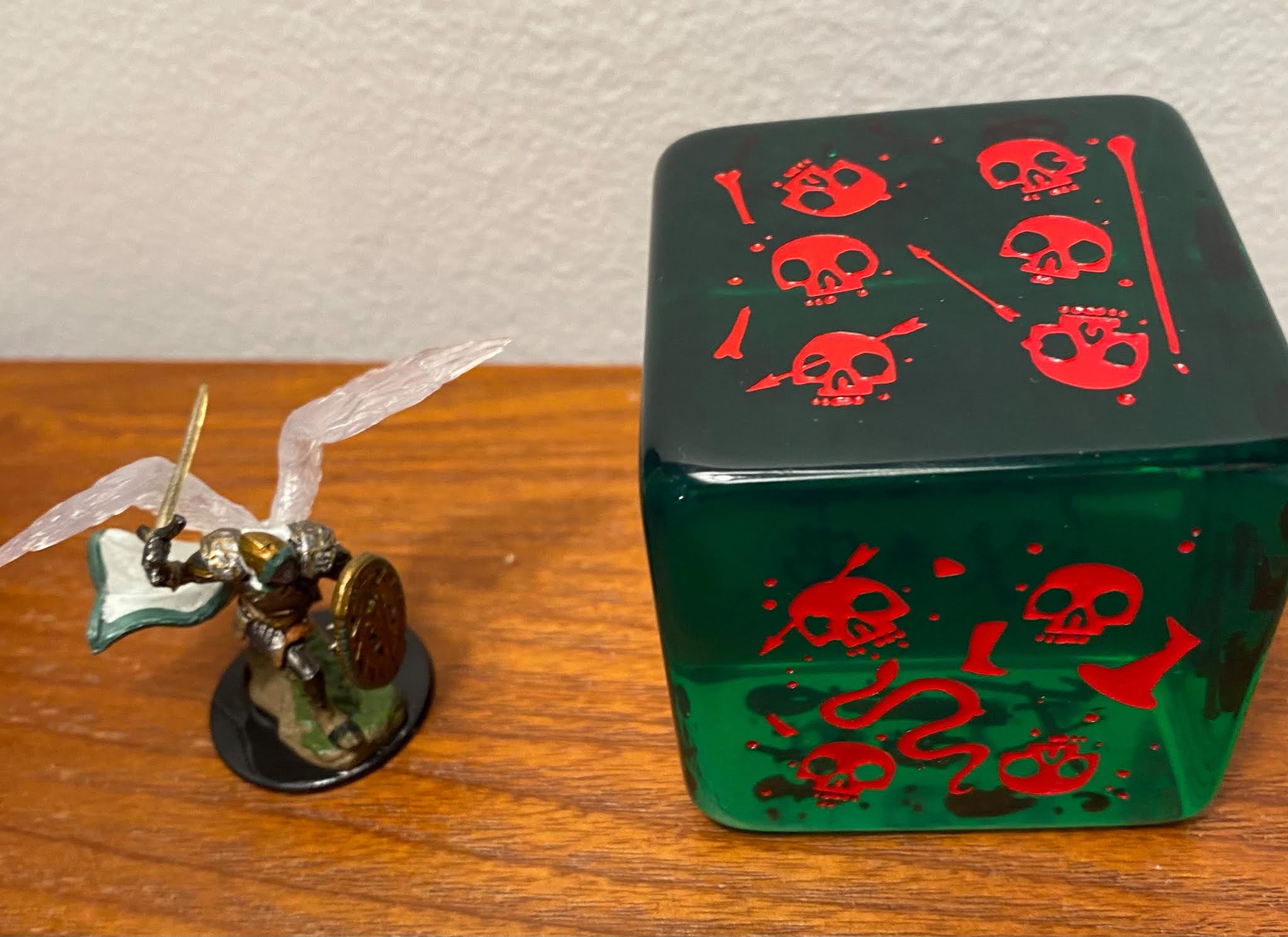 Halls of the Nephilim Gelatinous Cube D6