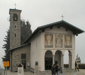 The Church of Madonna del Ghisallo at Mareglio