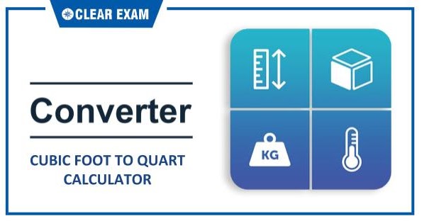 Cubic Foot To Quart Calculator