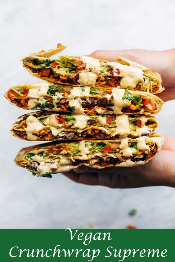 Vegan Crunchwrap Supreme easy booking