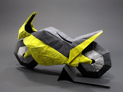 Mariano-Mi mundo el Origami: Motorcycle