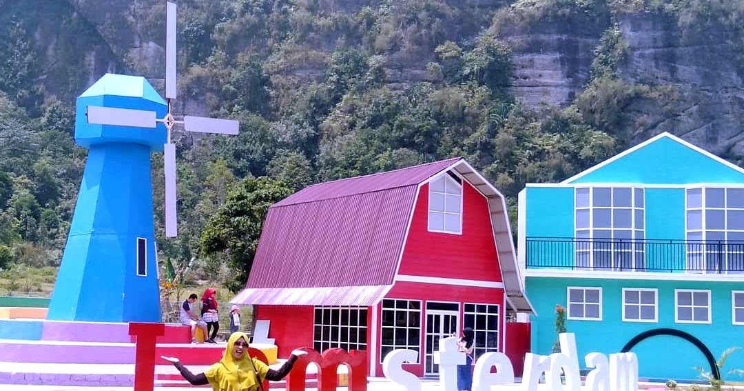 Kampung Eropa Lembah Harau Destinasi Wisata Kekinian di Sumatera Barat
