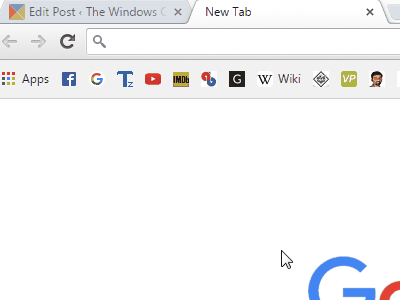 Chrome 팁 및 트릭은 Chrome에서 웹 사이트의 캐시된 버전을 봅니다.