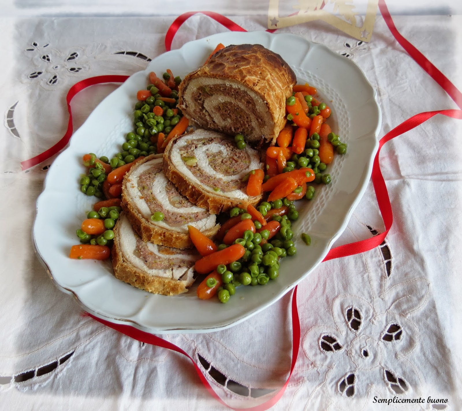 menu' di natale: arrosto di tacchino in crosta di sfoglia