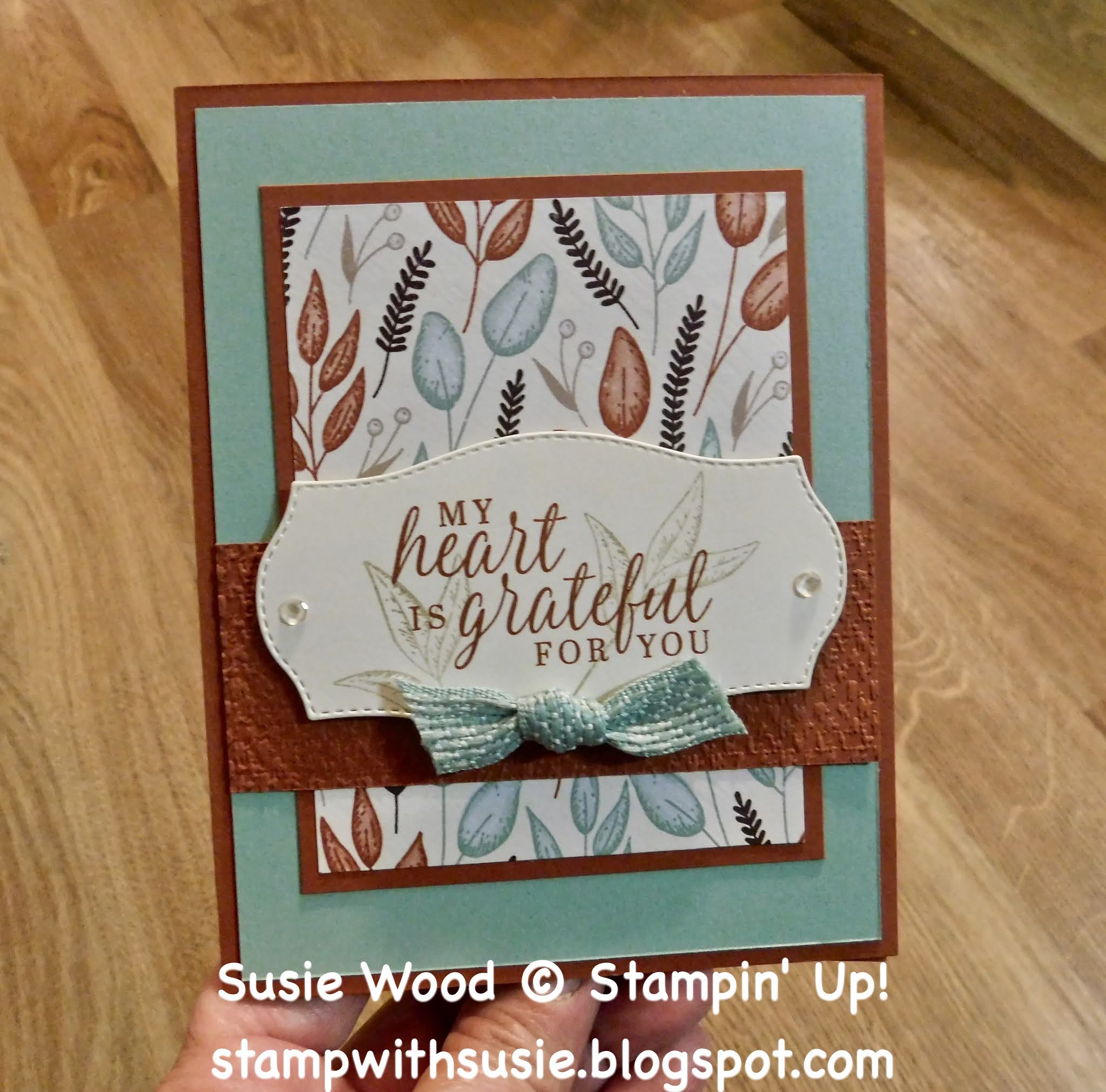 Stamp with Susie Stampin' Up! Beautiful Autumn