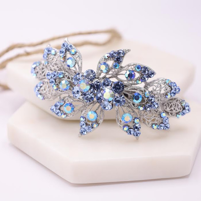 Crystal Hair Accessories Indispensable to the Brides Symila Fashion