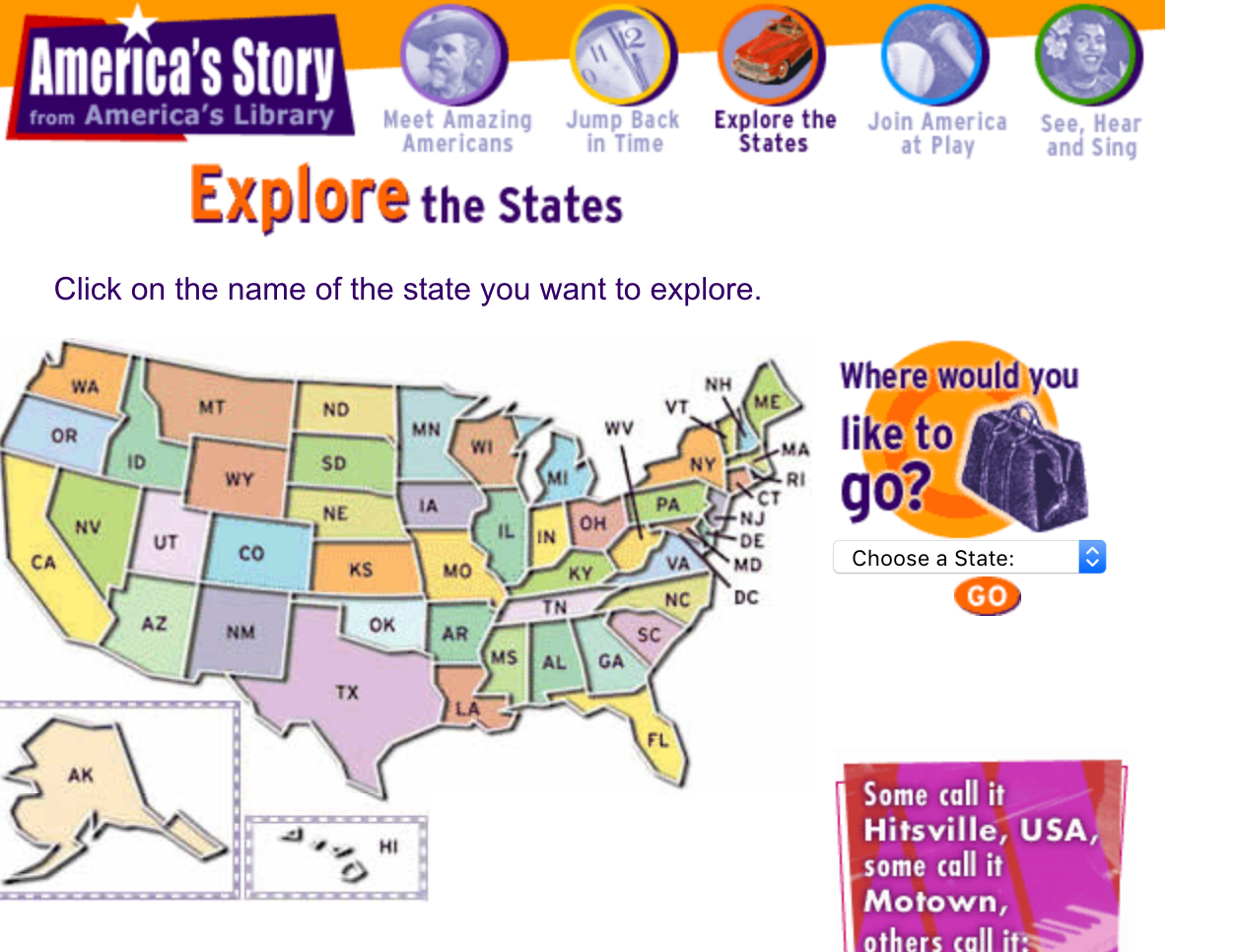 Barnard Tech Integration: Grades 4/5: Exploring the United States