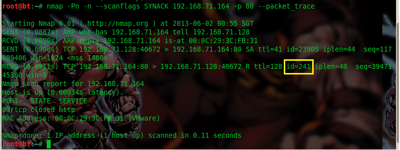 Security G33k: NMAP - Finding potential Zombie machine using NMAP