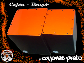 cajon bongo cajones preto