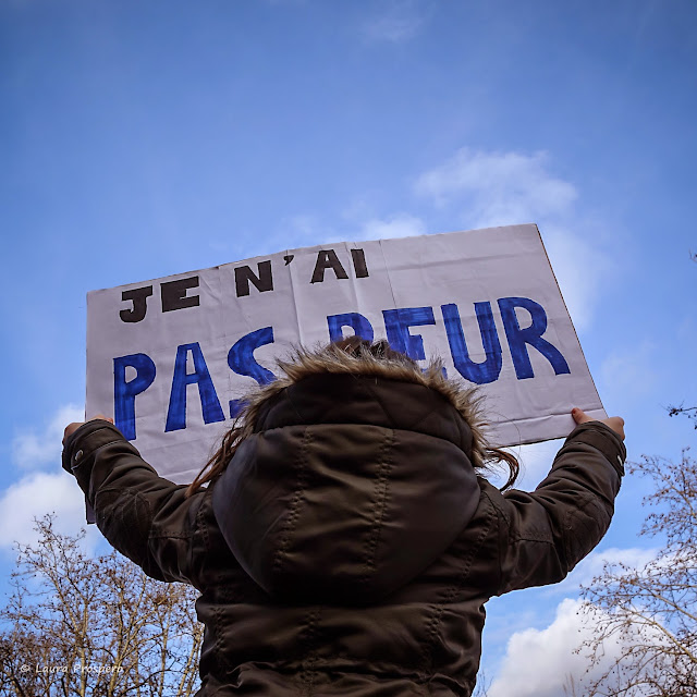 je n'ai pas peur - marche républicaine 2015 #paris #JeSuisCharlie je n'ai pas peur - marche républicaine 2015 #paris #JeSuisCharlie