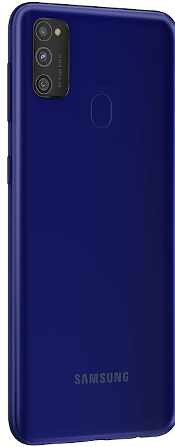 Samsung Galaxy M21 (Midnight Blue, 6GB RAM, 128GB Storage)