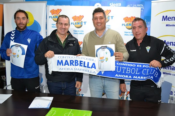 Mundo Hobby-Toy Planet será el patrocinador estrella de la cantera del Marbella FC