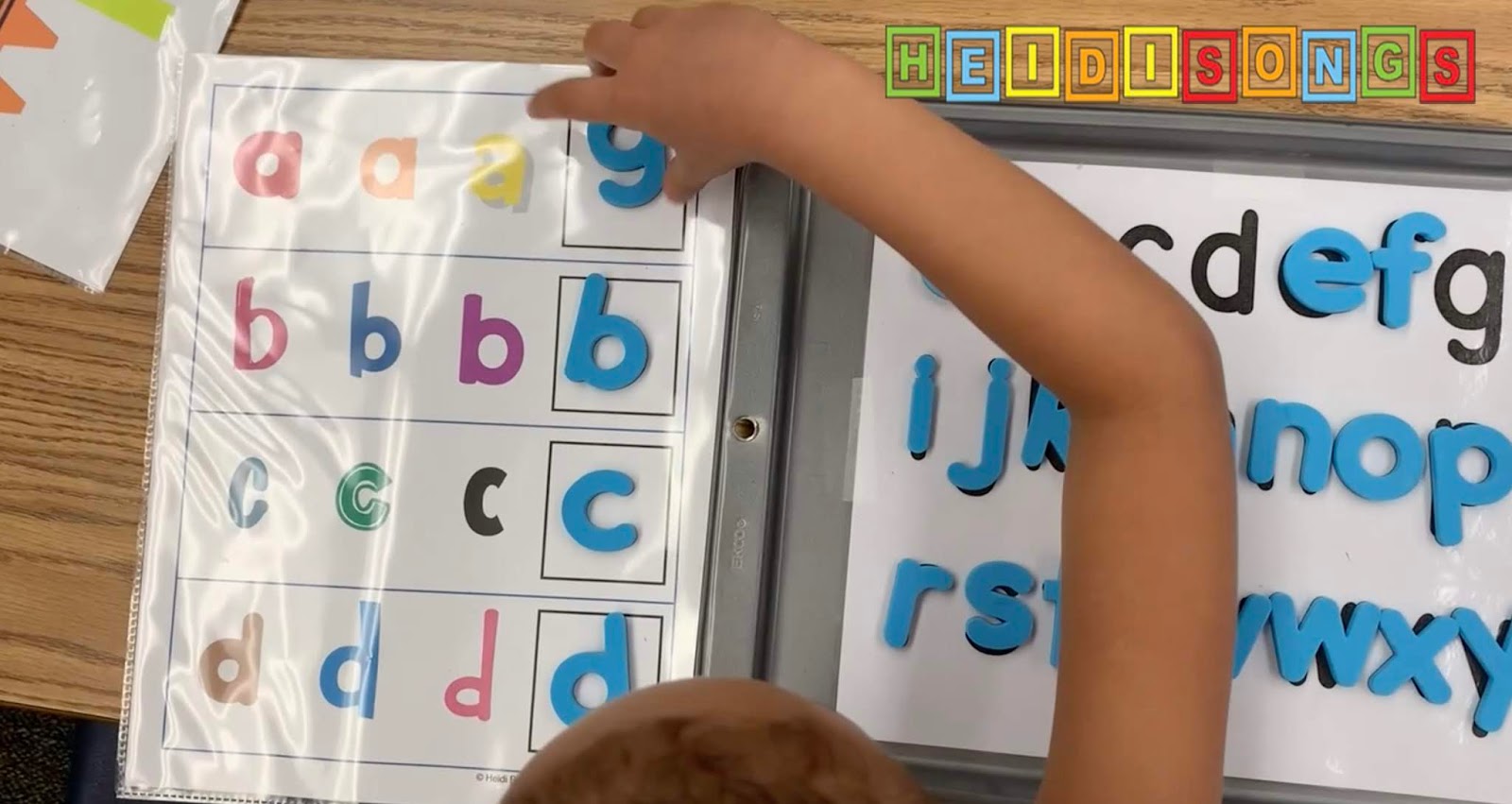 NEW Cookie Sheet Alphabet Match with Letters!