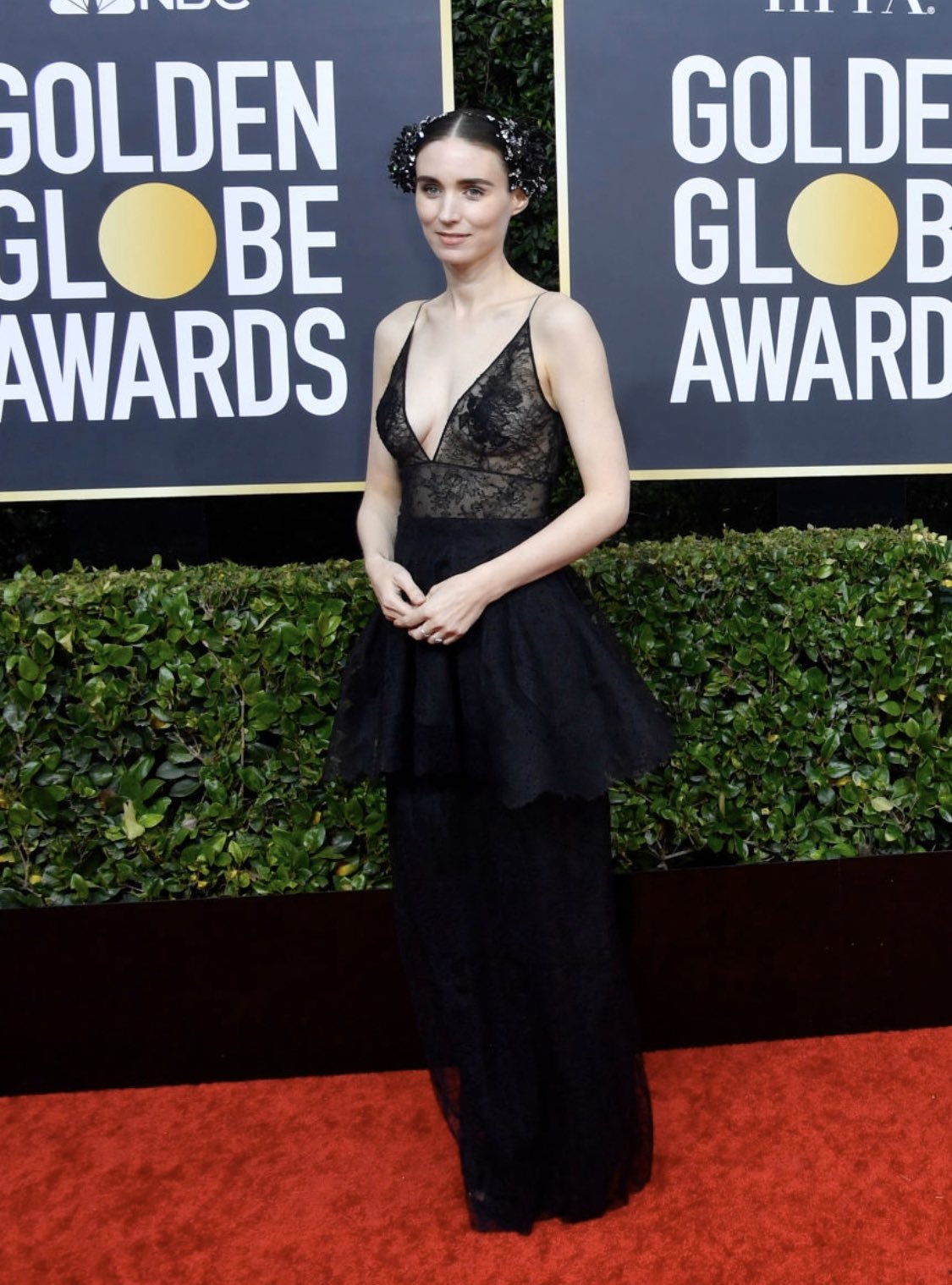 Rooney Mara flaunts Givenchy Haute Couture at the 2020 Golden Globe Awards