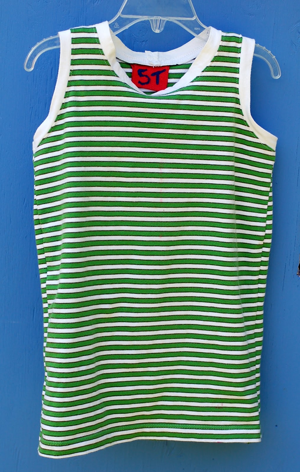 Beth Being Crafty: Upcycled Boys Tank Top!