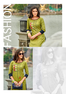 Sawan Creation Dani Vol 7 Reyon Kurtis With Palazzo Collection 