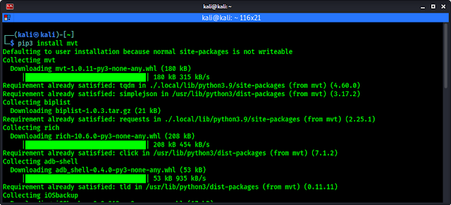 mvt installing on Linux