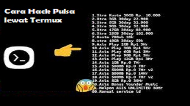 Script termux pulsa gratis 2021