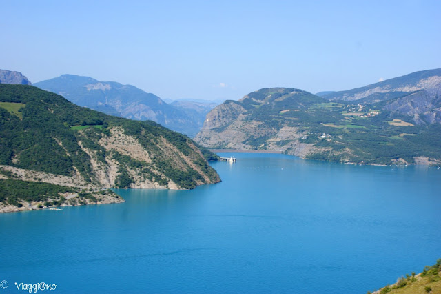 Splendida vista sul lago di Serre Poncon