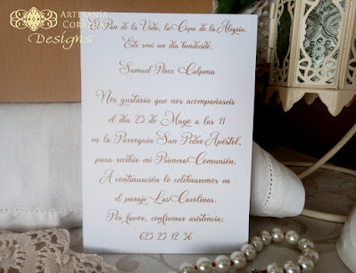 invitaciones personalizadas