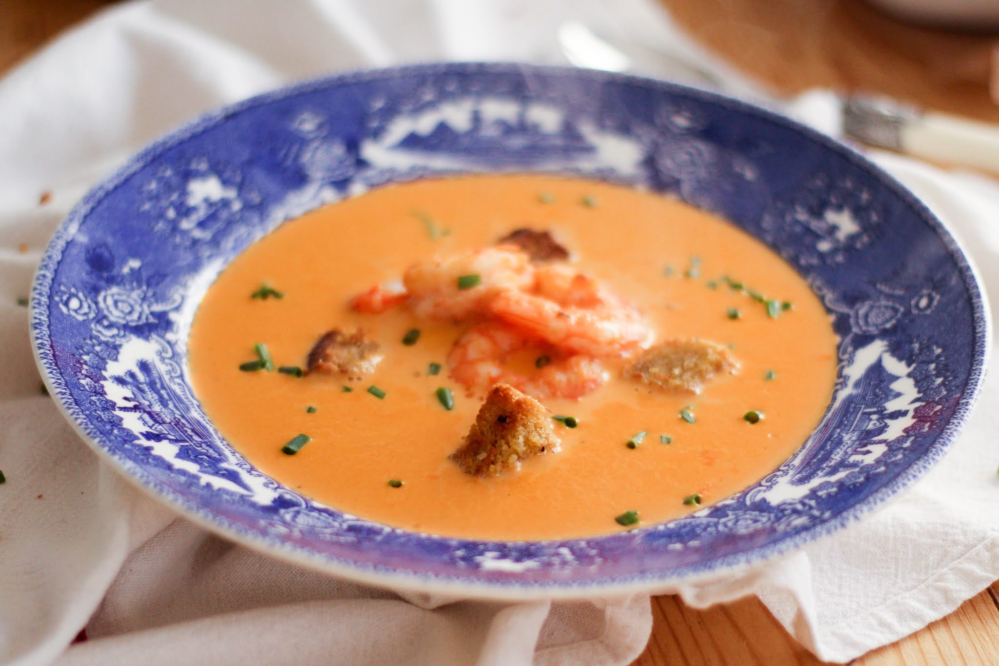 Bisque de Camarão Reservatório de Sensações