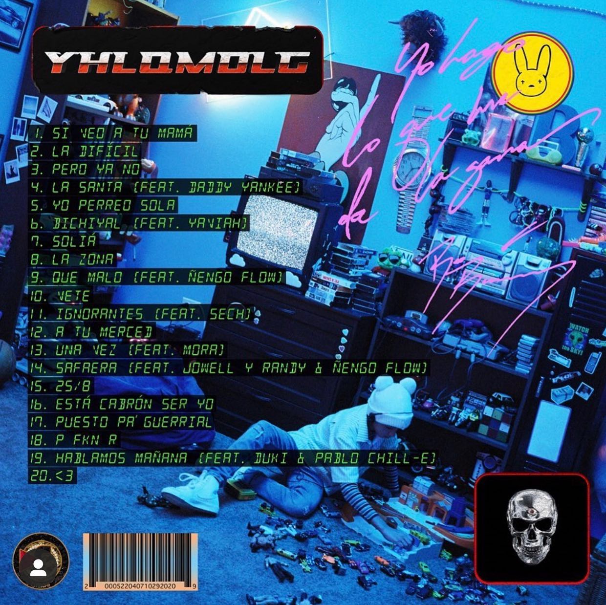 YHLQMDLG Es el nuevo Album de Bad Bunny (Album) (2020) Flow Genero Urbano