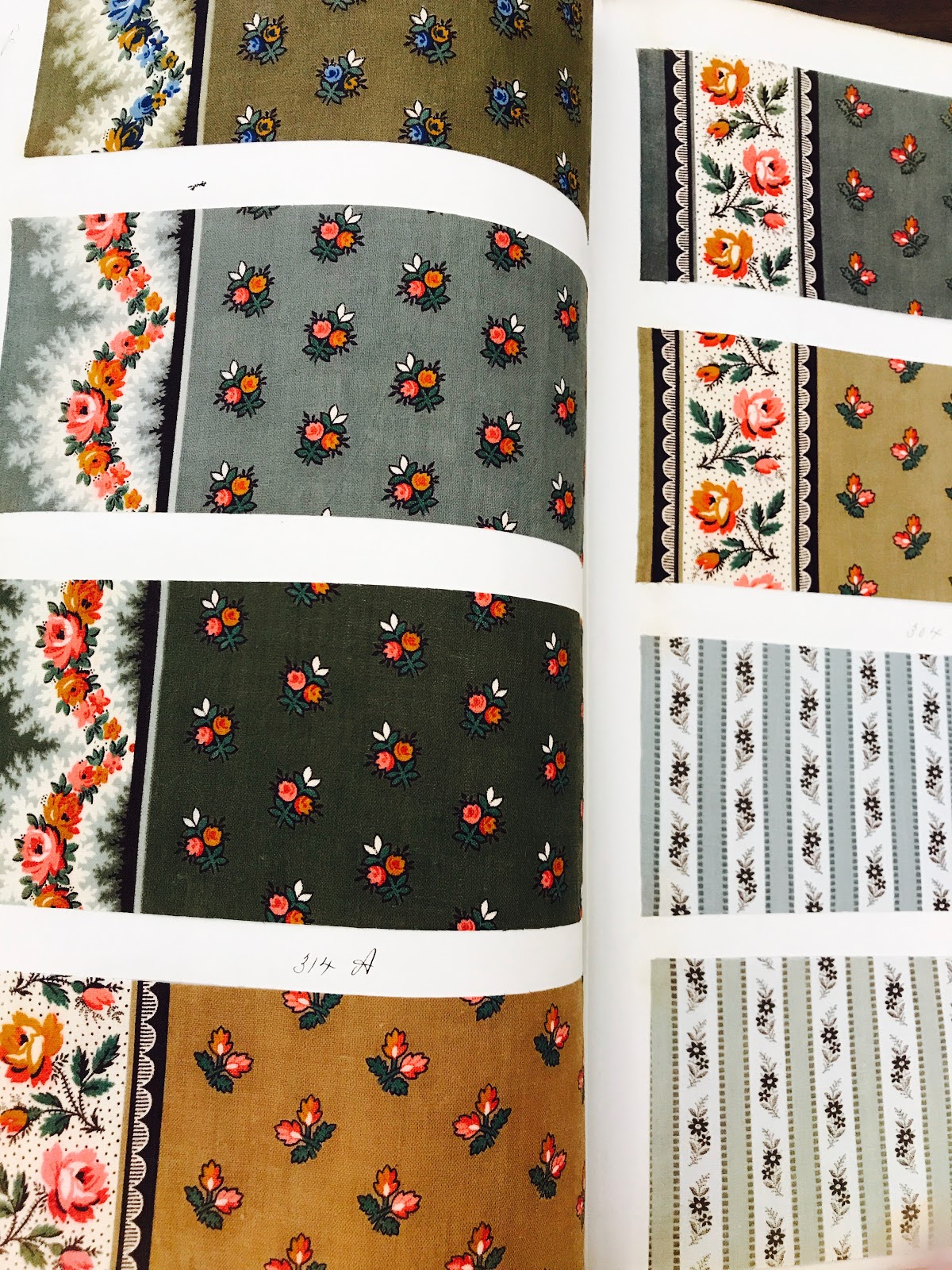 Textile Time Travels Antique Fabrics 1875 swatch books