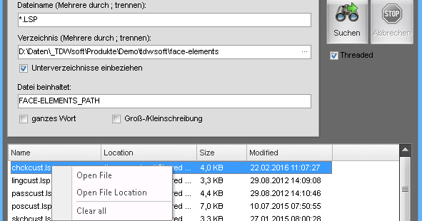 CADmin-Blog der TDWsoft GmbH & Co. KG: Suchwerkzeuge Teil 3: FileExpress