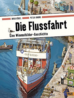 Cover von Doro Göbel, Peter Knorr - Die Flussfahrt. Eine Wimmelbilder-Geschichte