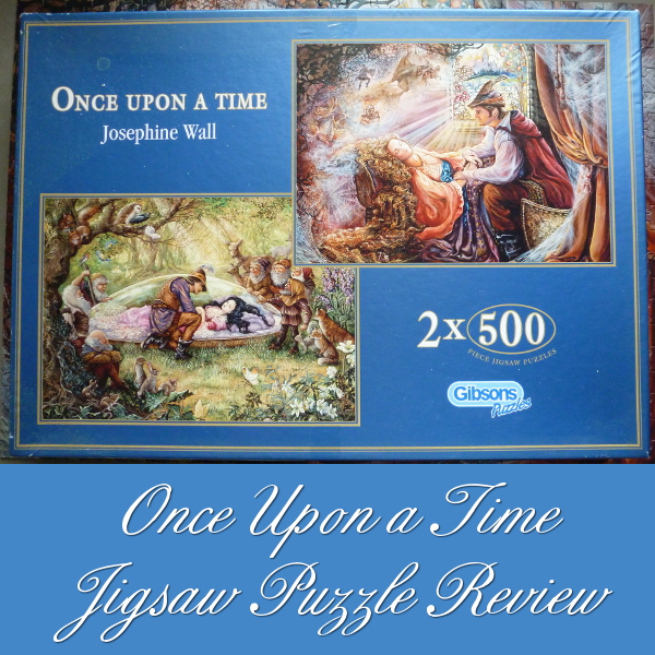 Once Upon a Time Jigsaw Puzzles by Josephine Wall Review Jigsaws Puzzle Gibsons 500 Piece x 2 Box Set Vintage Fairytale fairy tale sleeping beauty snow white and the seven dwarves