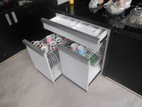 Kitchen Set Warna Monokrom - Furniture Semarang 