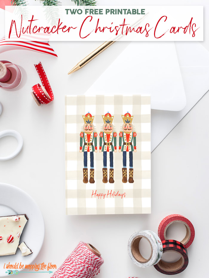 free printable nutcracker christmas cards i should be free printable christmas postcards
