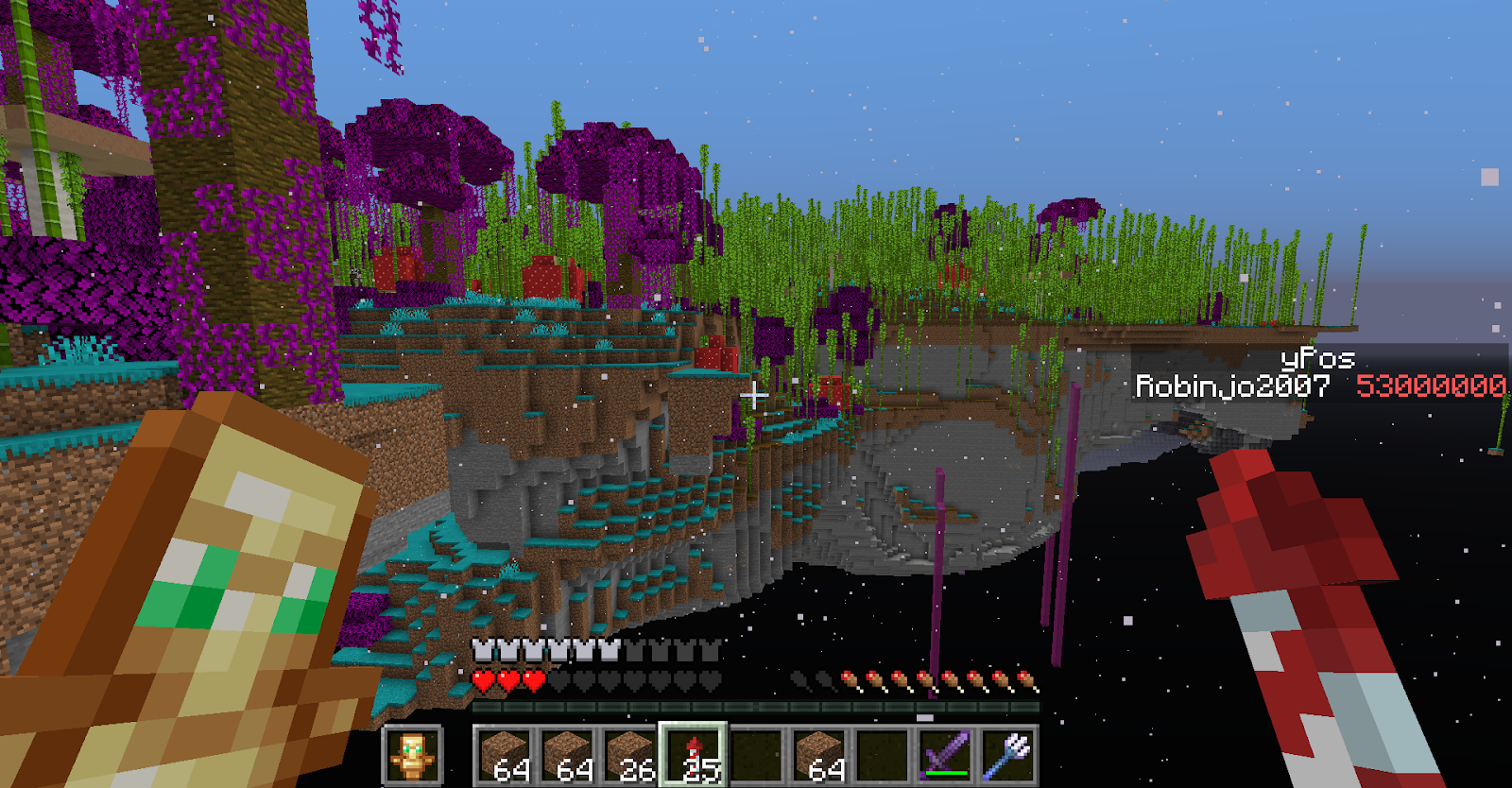 Nog een screenshot van het Mushroom Forest