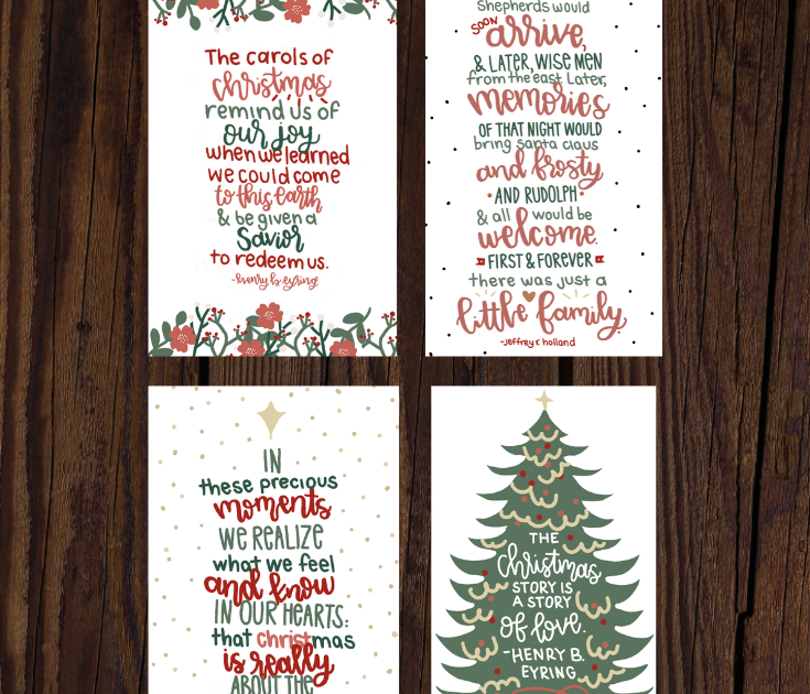 Printspiration: 4 christmas quotes