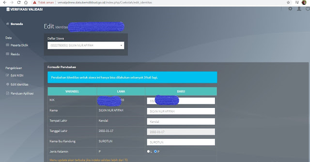 Cara Memperbaiki Data Siswa Di Dapodik Cara Memperbaiki Data Siswa Di Dapodik