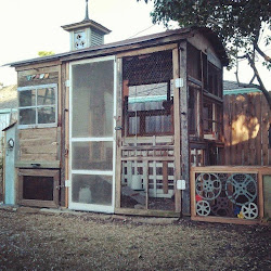 chicken coop recycled materials tour homemaking radical finished blogthis email