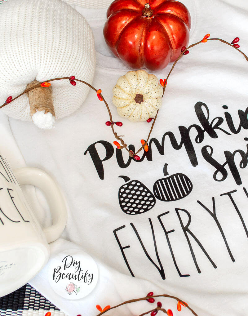 Easy Fall T-Shirts With The Cricut Easy Press - Diy Beautify - Creating  Beauty At Home