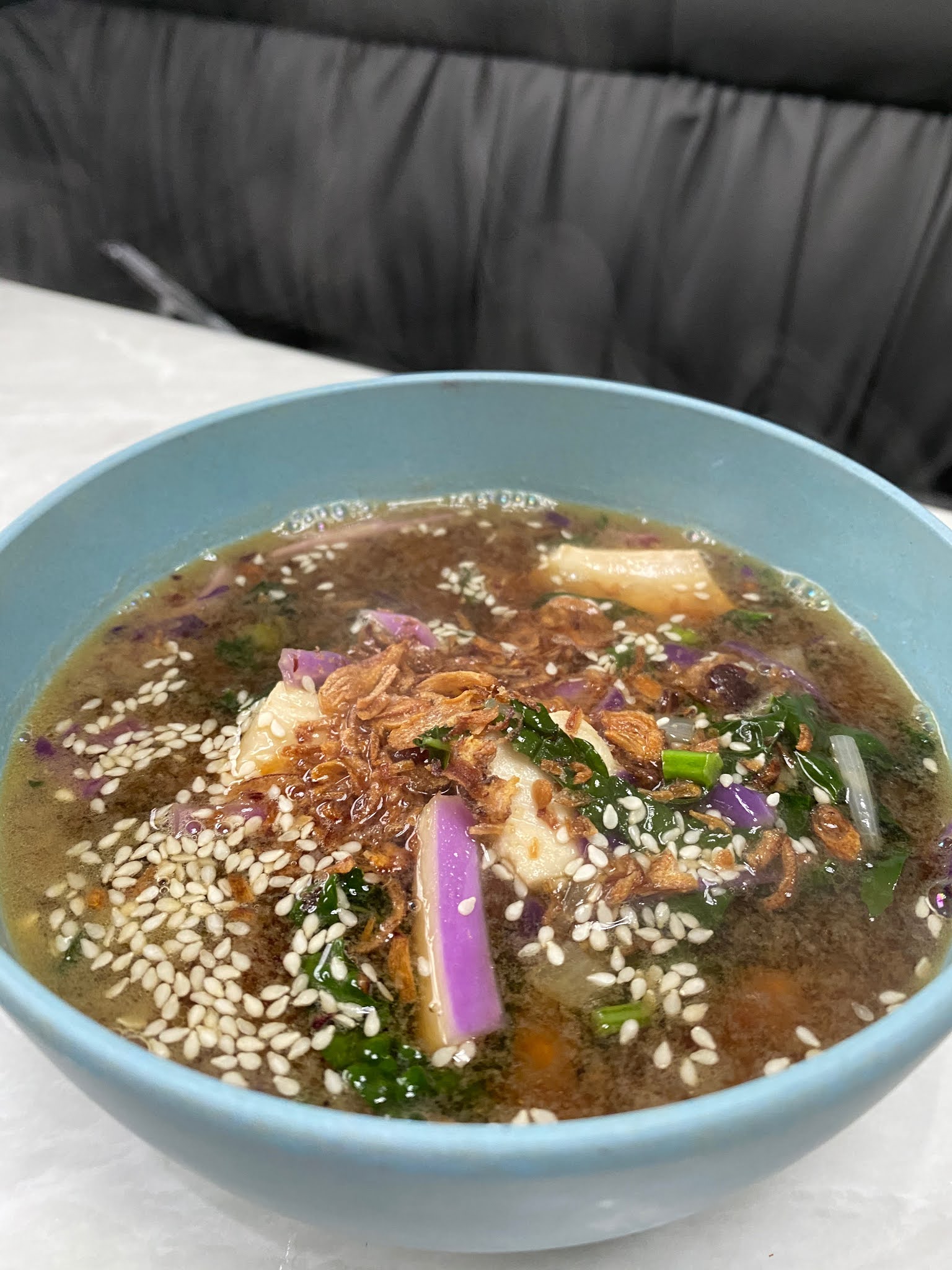 Fish soup (with miso)